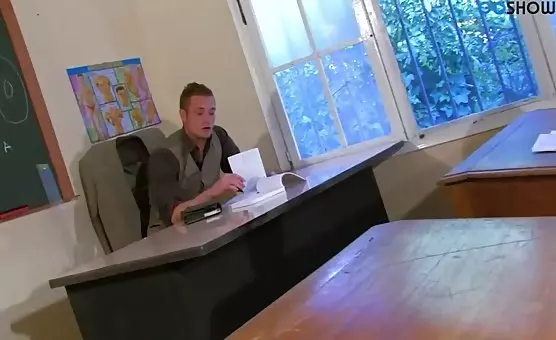 Satisfied by Brunette Desk Queen